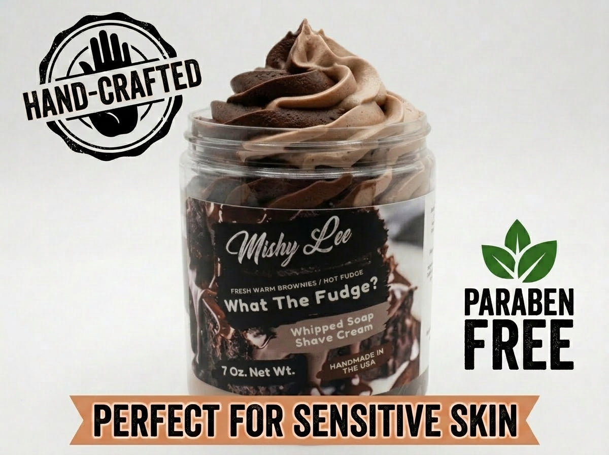 What The Fudge Whipped Soap and Shave Cream Mishy Lee Boutique