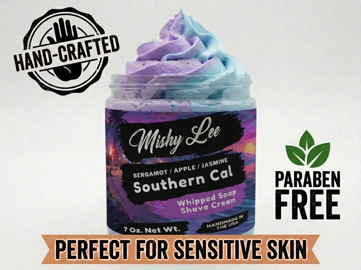 Southern Cal Whipped Soap and Shave Cream Mishy Lee Boutique
