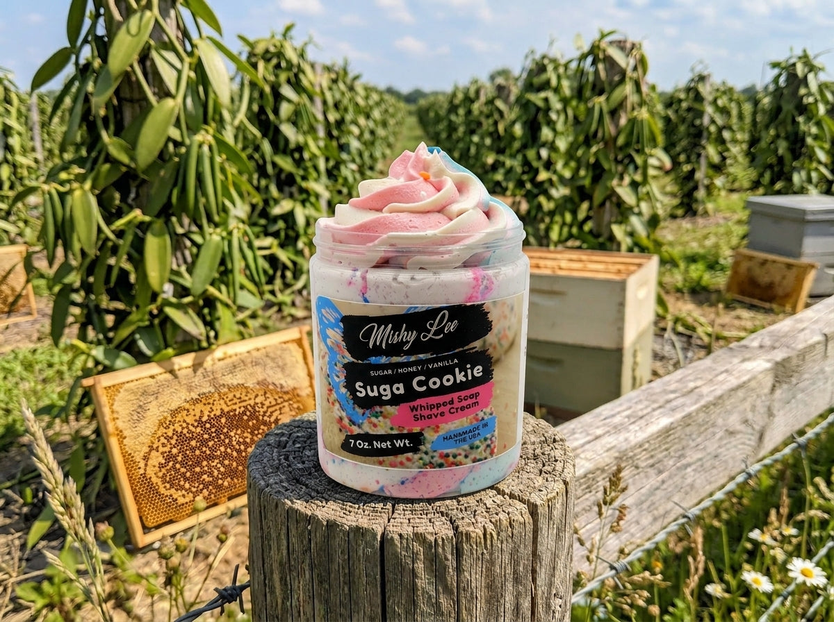 Suga Cookie Whipped Soap and Shave Cream Mishy Lee Boutique