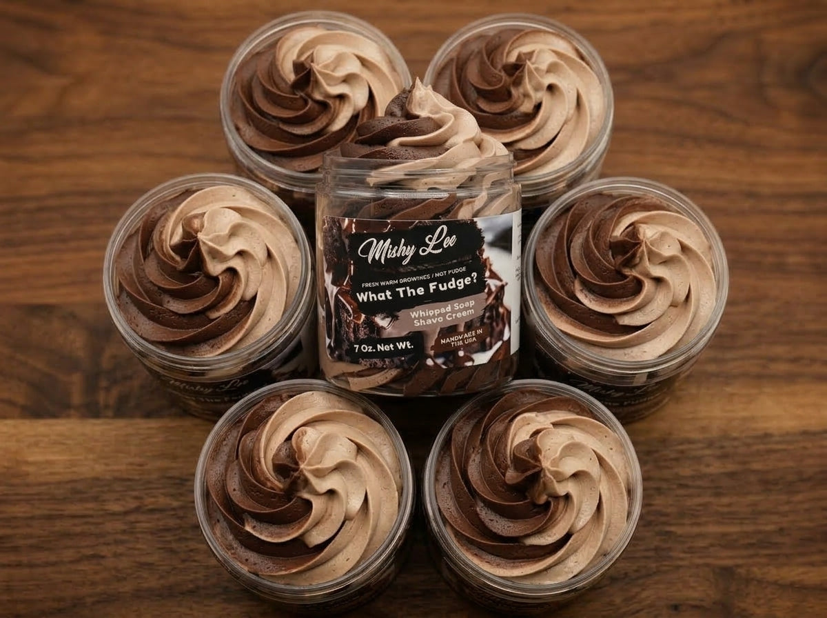 What The Fudge Whipped Soap and Shave Cream Mishy Lee Boutique
