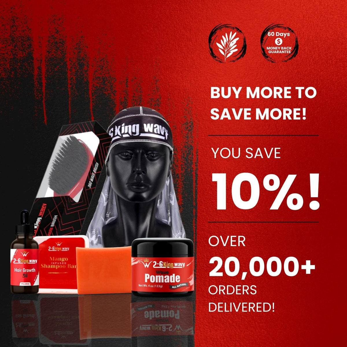 Deep 360 Waves Starter Bundle 26 King Wavy Merch, LLC