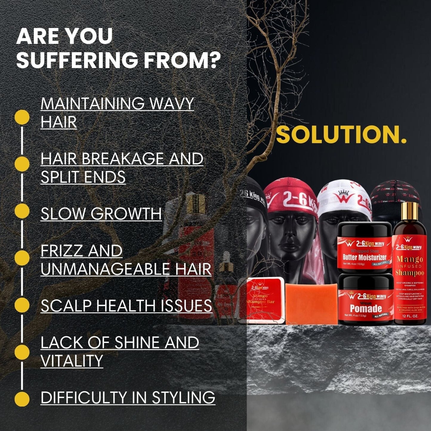 Ultimate 360 Wave & Hair Growth Bundle (Ultimate Elite Pack) 26 King Wavy Merch, LLC