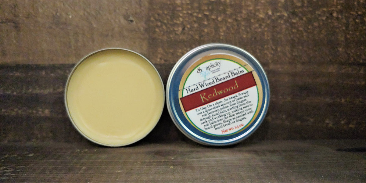 Redwood Hard Wired Beard Balm Soaplicity