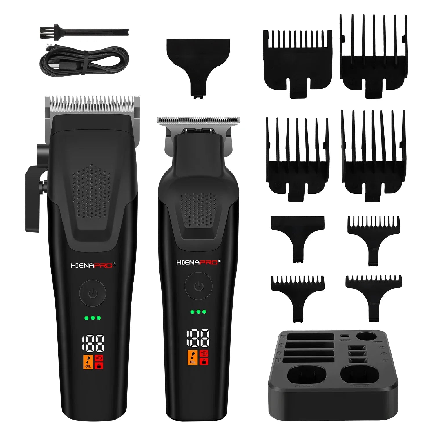 Professional Cordless Men's Barber Kit Electric Hair cutter hair Trimmer Machine Hair Cutting Machine Clipper gift for men Noventix