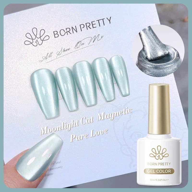 BORN PRETTY 117 Colors Cat Magnetic Gel Nail Polish 10ml Full Coverage Varnish Semi Permanent Super Gorgeous Nails Manicure Blushimmer