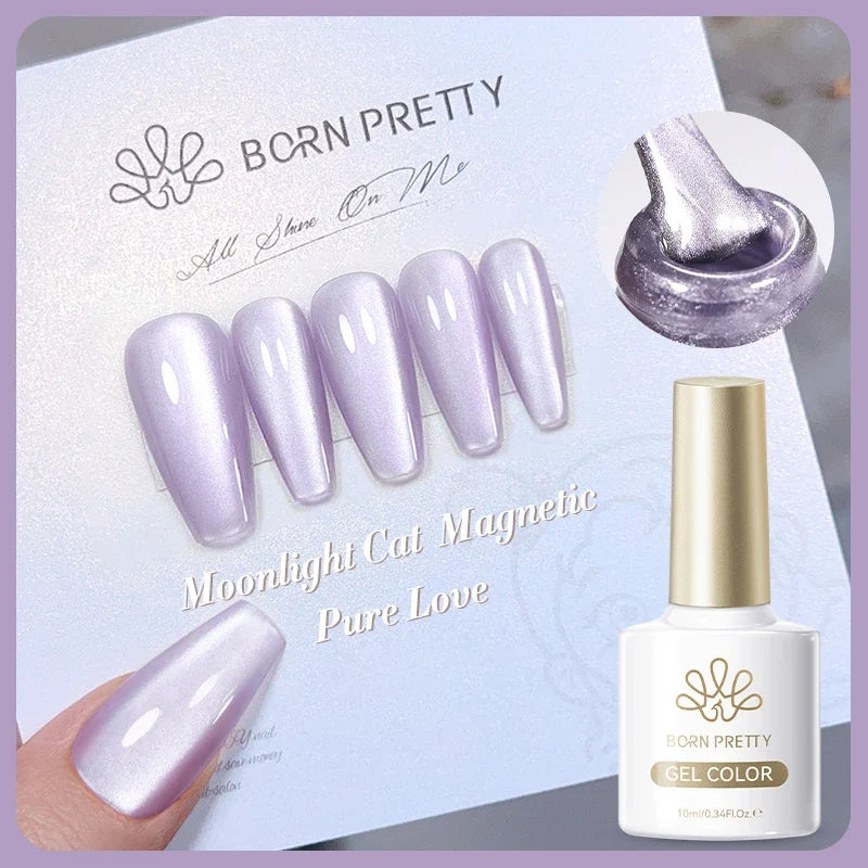 BORN PRETTY 117 Colors Cat Magnetic Gel Nail Polish 10ml Full Coverage Varnish Semi Permanent Super Gorgeous Nails Manicure Blushimmer