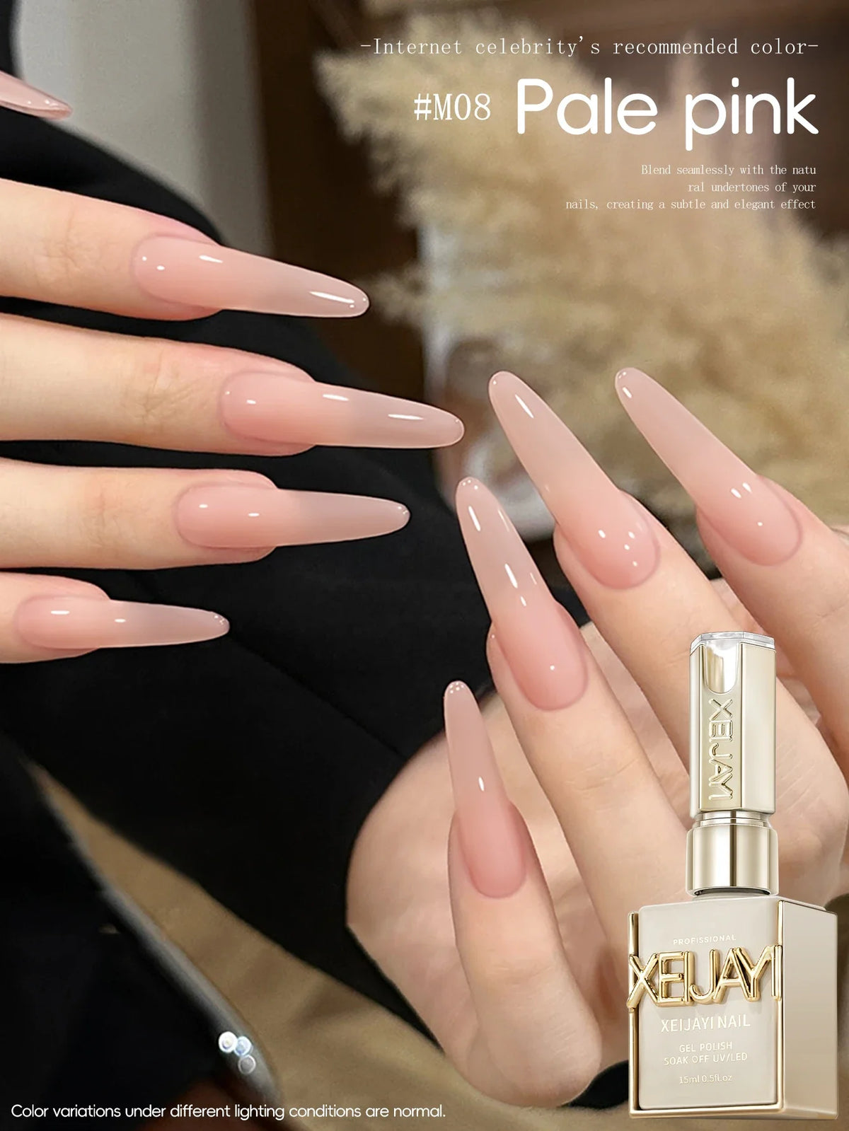 1Pc 15ML Milky White Pure Nail Polish Gel Nail Add Semi-Permanent Soak Off UV LED Construction Gel Varnish Blushimmer