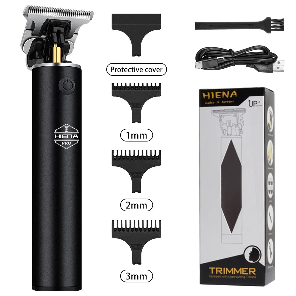 hiena Clipper Electric Hair Trimmer for men Electric shaver professional Men's Hair cutting machine Wireless barber trimmer Noventix