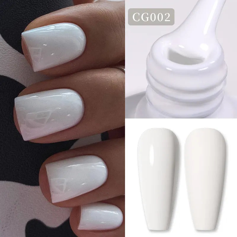 BORN PRETTY 10ml Blood Red Jelly Gel Nail Polish Halloween Nails Art Gel Polish Sheer Translucent Nail Gel for Winter Manicure Blushimmer