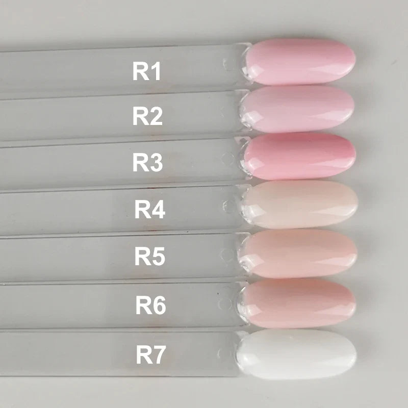 Milky White Rubber Base Gel Polish Nude Pink Base for Gel Varnish Semipermanent Natural Color Gellac Nails Art uv led Enamel Lak Blushimmer