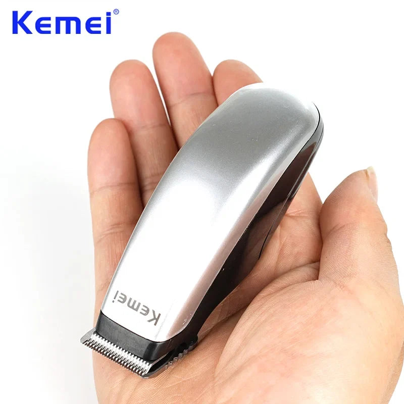 Kemei Mini Portable Hair Trimmer Cutting Machine Newly Design Electric Hair Clipper  Beard Barber Razor Men Style Tools KM-666 Noventix