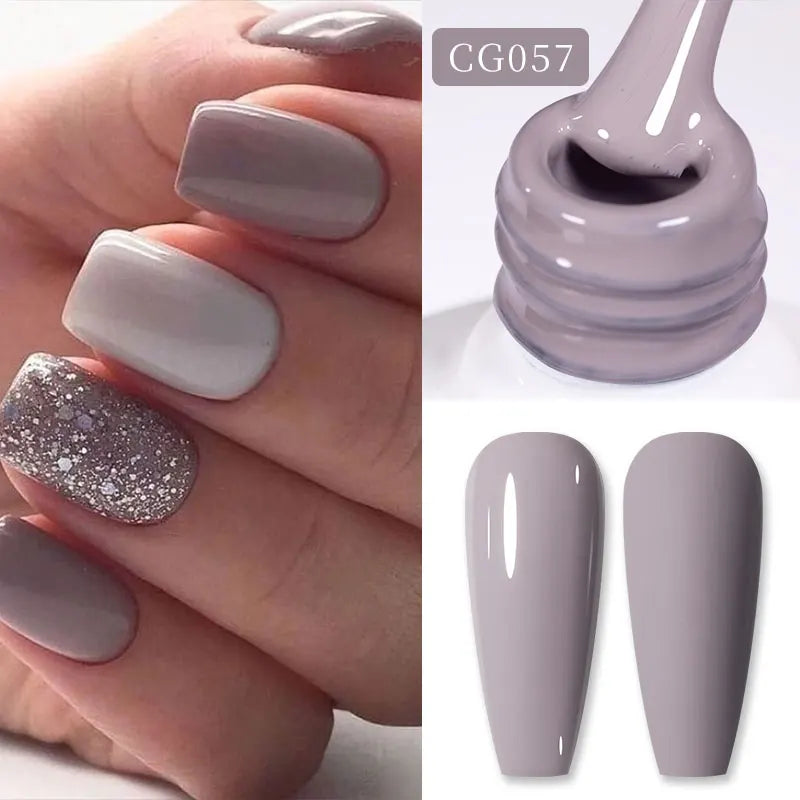 BORN PRETTY 10ml Blood Red Jelly Gel Nail Polish Halloween Nails Art Gel Polish Sheer Translucent Nail Gel for Winter Manicure Blushimmer
