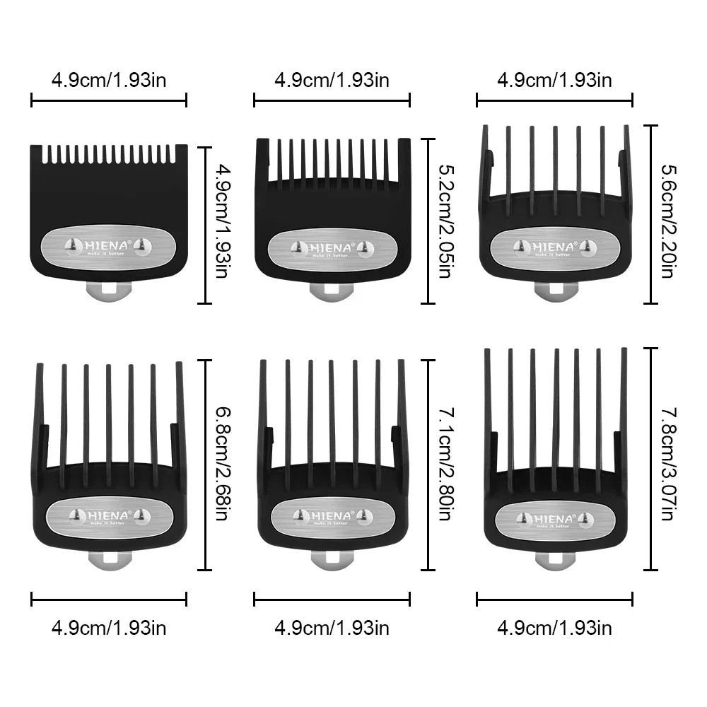 New Version Clipper Guards Set Compatible with Most Wahl Clippers with Holder Clipper Professional Hair Clipper Combs Guides Noventix