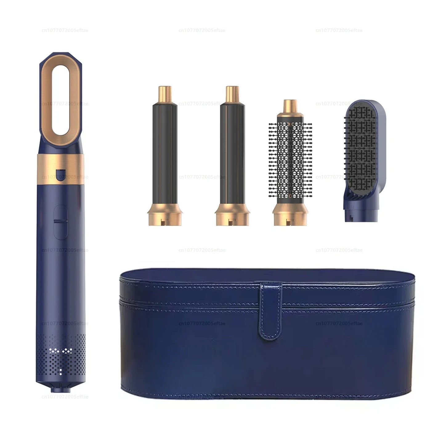 5 In 1 Styling Hair Dryer Electric Comb Negative Ion Professional Automatic Comb Curly Hair Straight Hair Comb Styling Tool Noventix