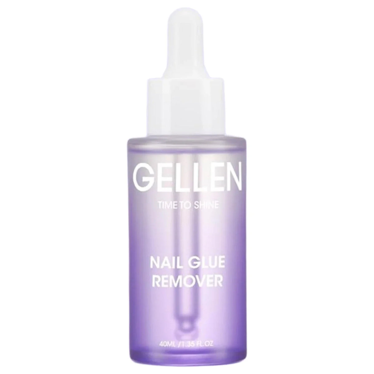GELLEN 40ml Nail Glue Remover Gentle Formula for Press on Nails UV Gel Fake Tips Removal Non Acetone Odorless Nail Care Supplies Blushimmer