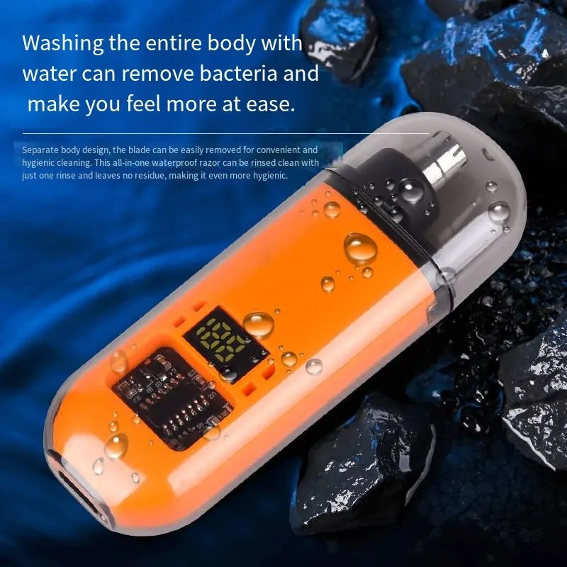 Nose Hair Trimmer Portable Mini Nose and Ear Hair Trimmer Portable Nose Trimmer Rechargeable Trimmer for Man Noventix