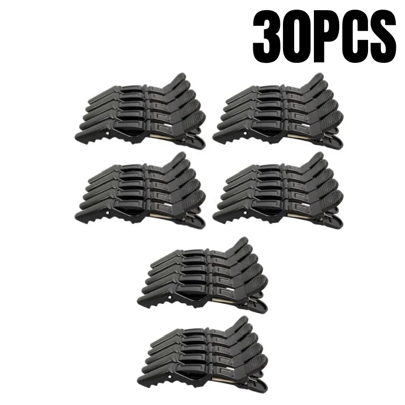 5-30Pcs Alligator Hair Clips Hairdressing Clamps Plastic Hair Claw Professional Barber Salon Styling Hairpins Hair Accessories