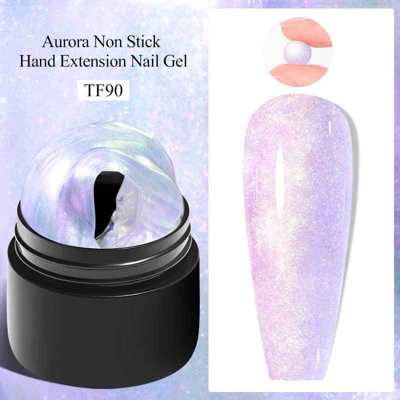Milky White Nail Extension Gel Clear Nude Building UV Gel For Nails Finger Extensions Form Tips French Nails Manicure Nail Art Blushimmer