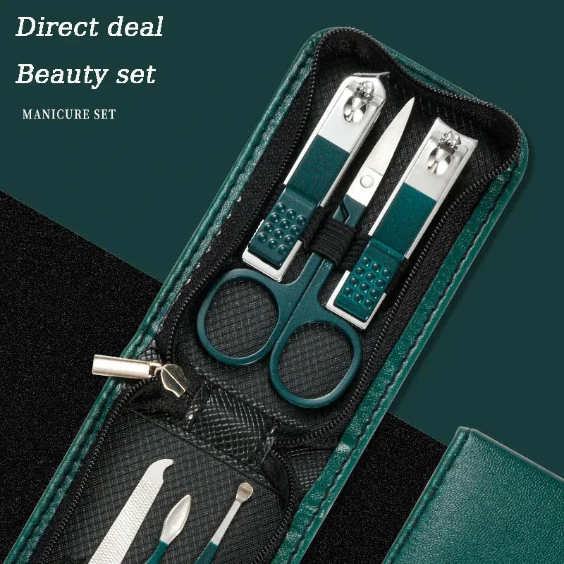 Special Nail Clippers Manicure Beauty Tools 6 Piece Portable Household Nail Scissors Set Household High End Mens And Womens WTN Essentials
