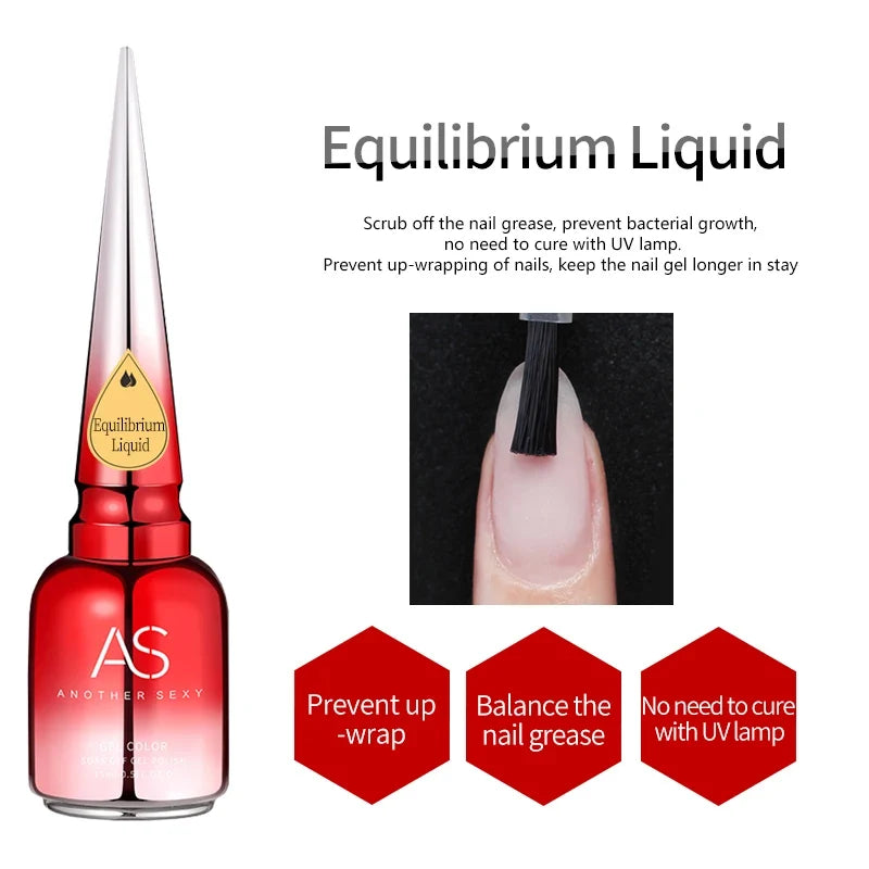 AS 15ml Transfer Foil Gel Nail Polish Soak Off Led Uv Gel Varnish Fast Dry Star Sticker Glue Stamp Gel Blushimmer