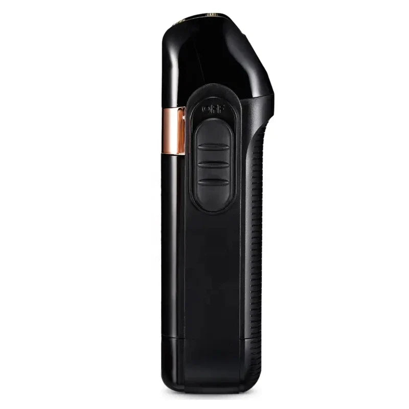 Kemei powerful rechargeable shaver for men foil electric shaver beard hair shaving head bald electric razor with extra mesh Noventix