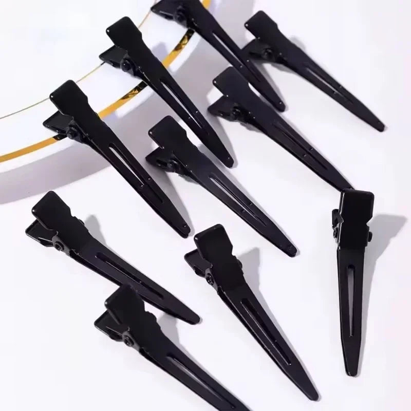 10PCS Black Duckbill Hair Clips Nonslip Alligator Hair Clips Barber Salon Styling Dying Hair Accessories Game On Interactive LLC (OnlyTenBucks.com)