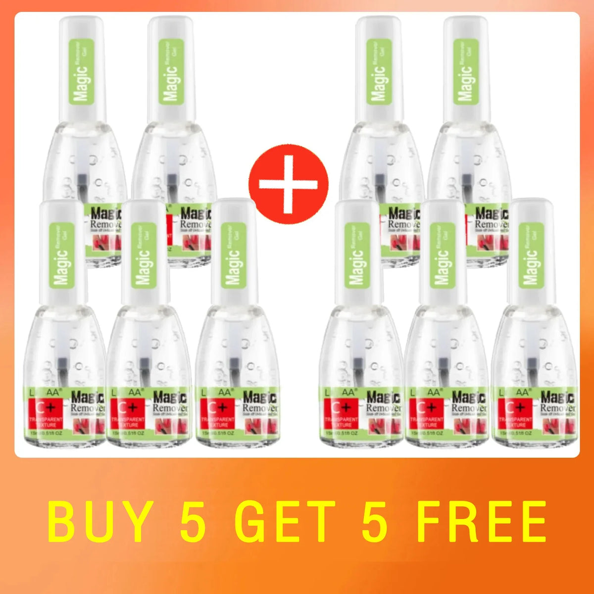 3-5 Mins Fast Remover Magic Remover Gel Nail Polish 15ml Soak Off UV LED Burst Removal Cleaner Nail Art Tools Manicure Cleaner Blushimmer