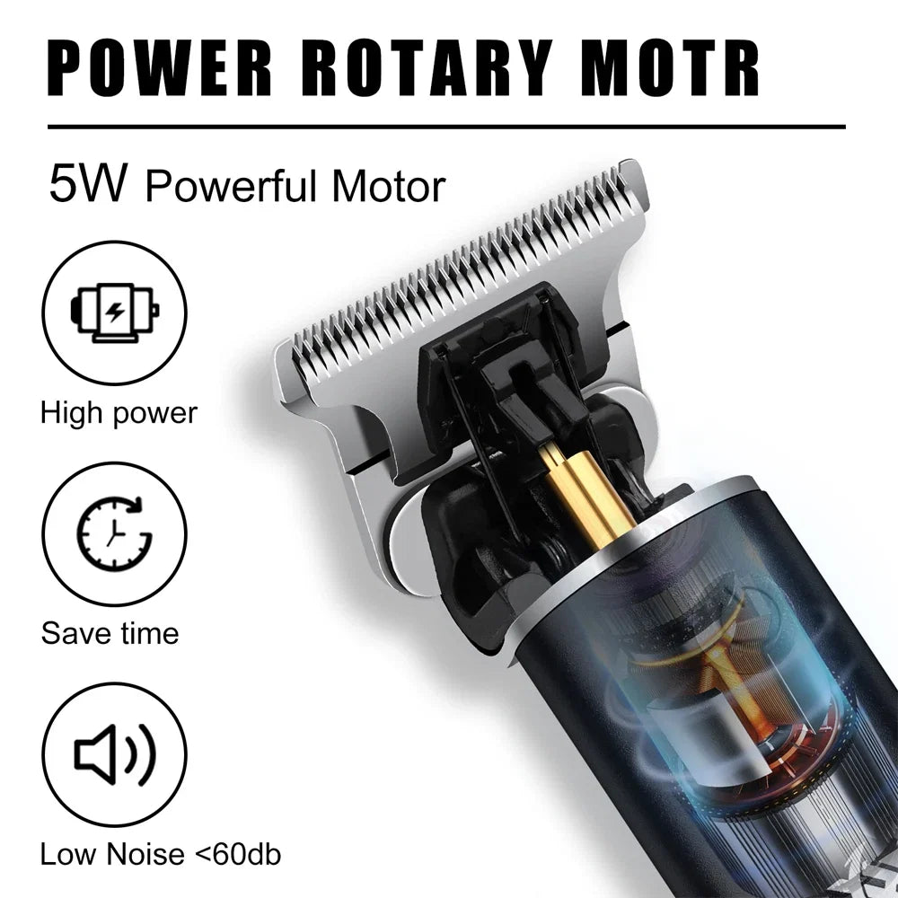 hiena Clipper Electric Hair Trimmer for men Electric shaver professional Men's Hair cutting machine Wireless barber trimmer Noventix