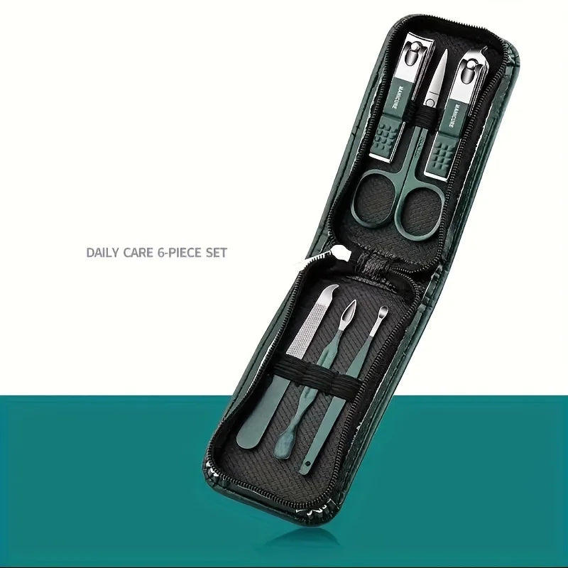 Special Nail Clippers Manicure Beauty Tools 6 Piece Portable Household Nail Scissors Set Household High End Mens And Womens WTN Essentials