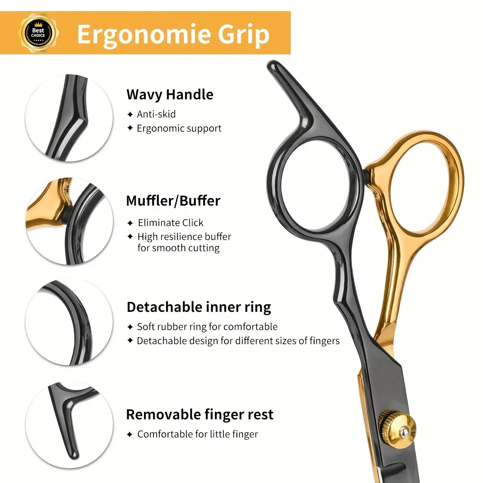 Stainless Steel Hair Cutting Scissors Set For Home Barbershop S And B Enterprise