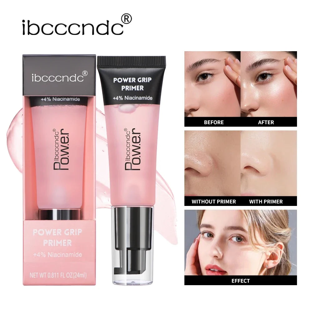 24ml Power Grip Primer Gel Based Hydrating Face Primer For Smoothing Skin Gripping Makeup Invisible Pore Colorless Primes Blushimmer
