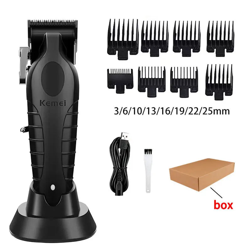 Kemei KM-2296 KM-2299 KM-1102 Hair Clipper Kit Men's Electric Shaver Hair Trimmer Machine Professional Hair Cutting Machine Phones Icon