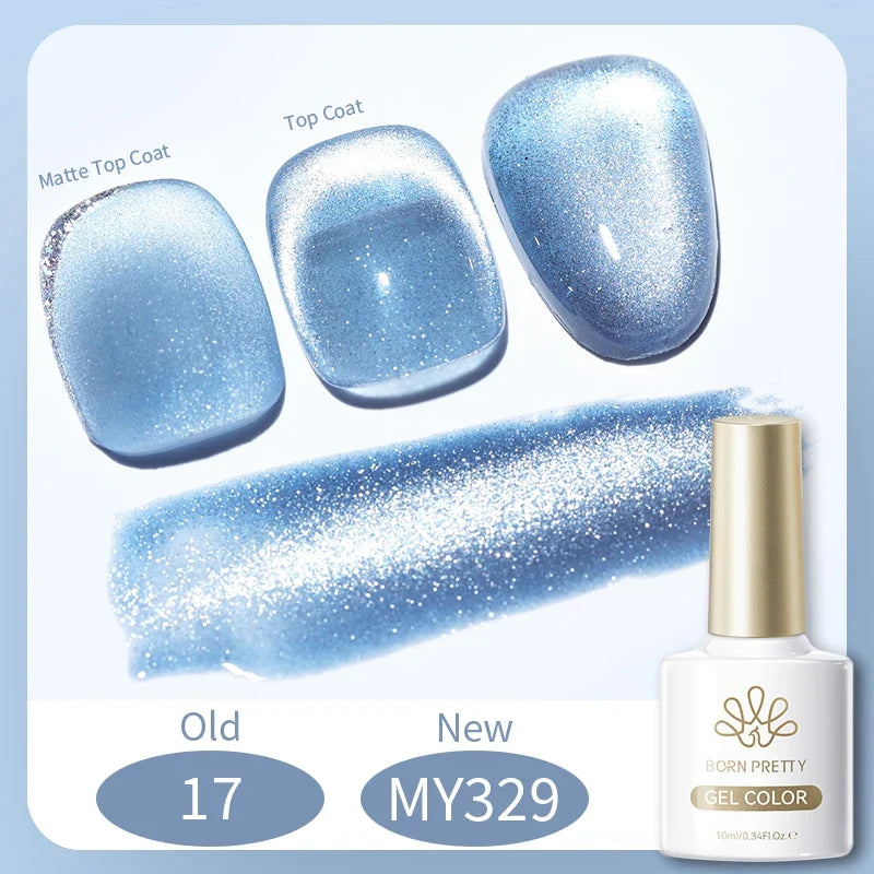 BORN PRETTY 117 Colors Cat Magnetic Gel Nail Polish 10ml Full Coverage Varnish Semi Permanent Super Gorgeous Nails Manicure Blushimmer