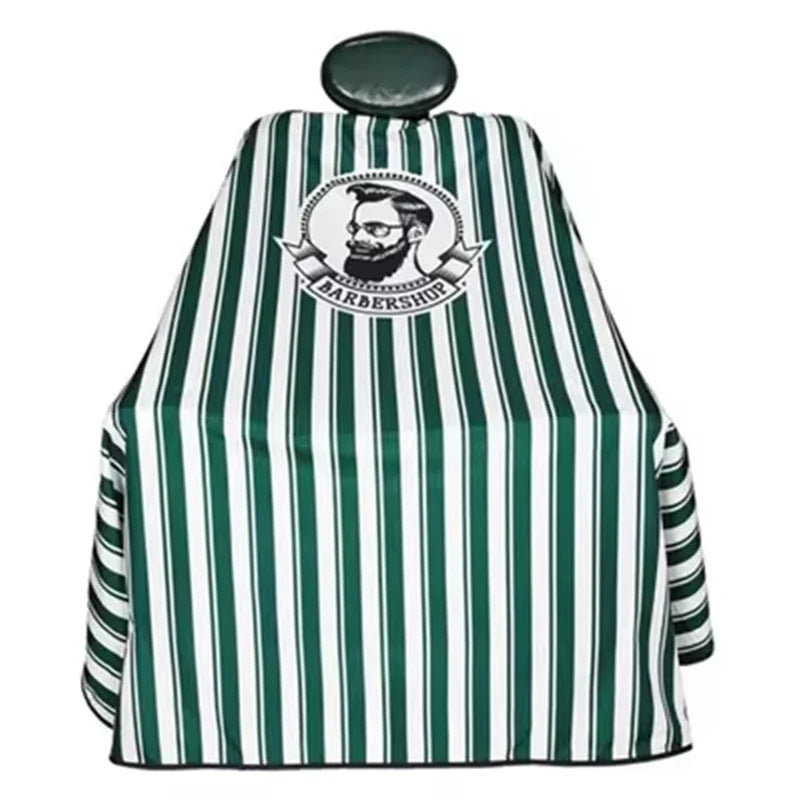Hairdressing Coth Pattern Cutting Hair Waterproof Cloth Salon Barber Cape Professional Hair Stylist Retro Aprons Haircut Cape Noventix