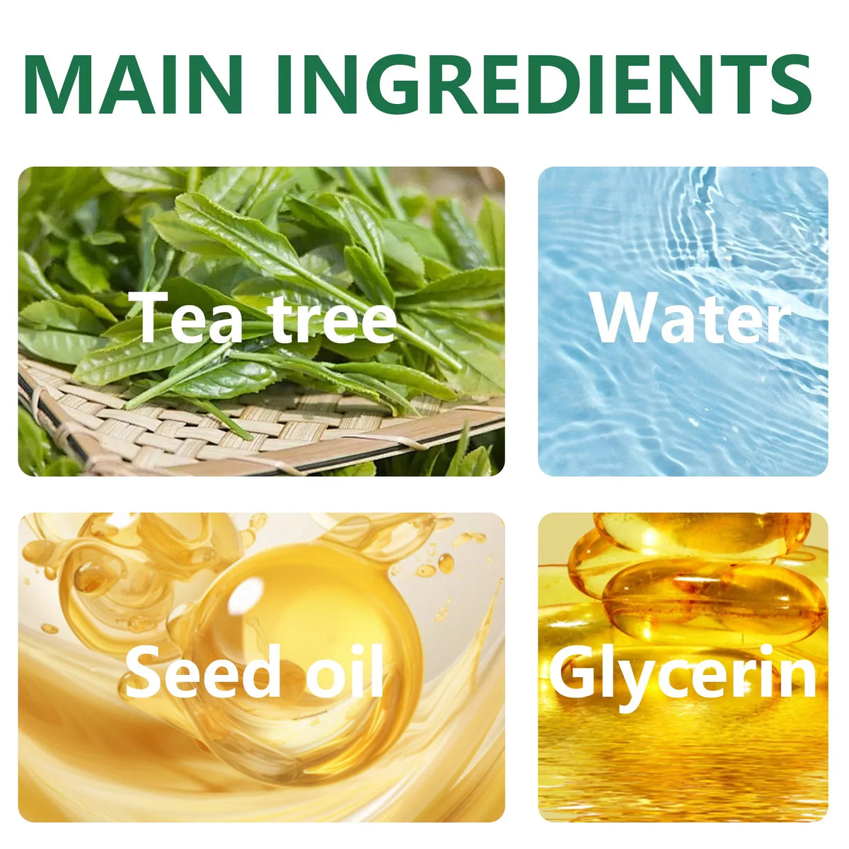 Tea tree essential oil for skin care, massage, shower, diffuser relaxing essential oil for face, body, nails, hair, eyelashes Blushimmer