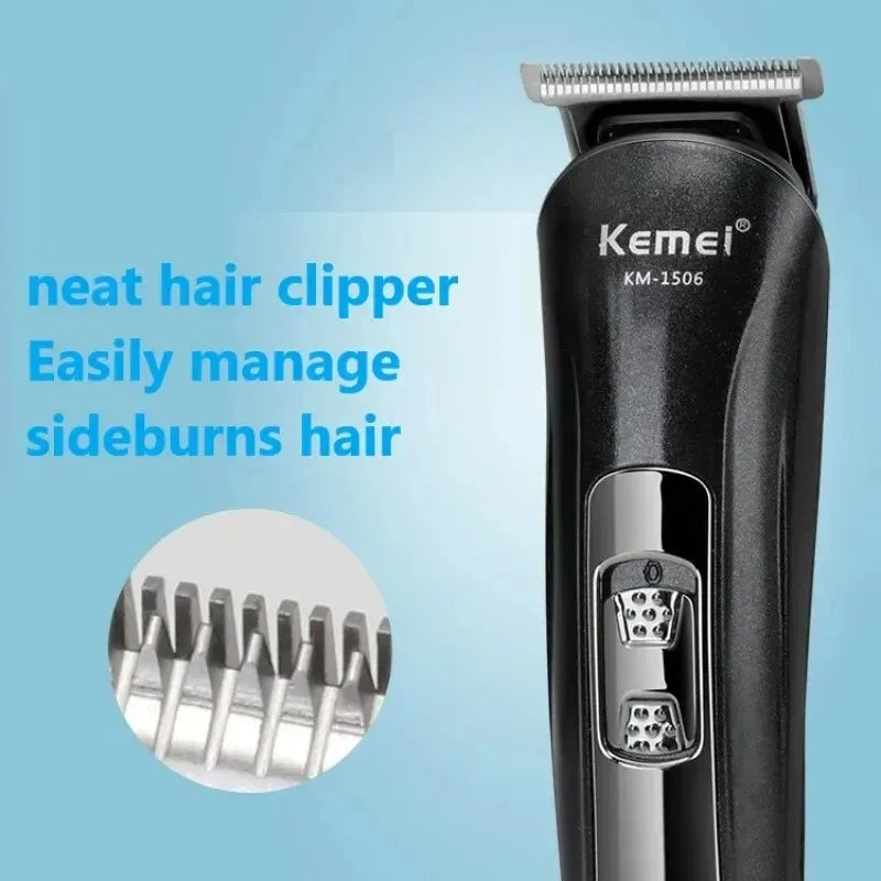 Kemei Electric Rechargeable Nose Professional Shaving Machine KM-1506 3 in 1 Electric Shaver USB Charging Hair trimmer Noventix