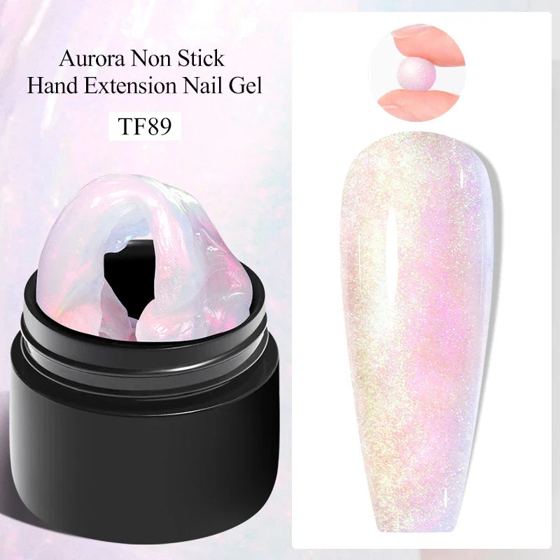 Milky White Nail Extension Gel Clear Nude Building UV Gel For Nails Finger Extensions Form Tips French Nails Manicure Nail Art Blushimmer