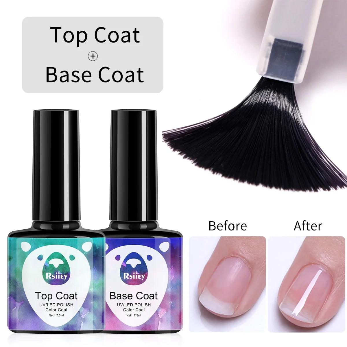 3pcs 15ml Poly Nail Gel Full Set For Extention Gel Polish Steal Push, Base And Top Coat, Cleaning Water And Nail Mold Kit Set Blushimmer