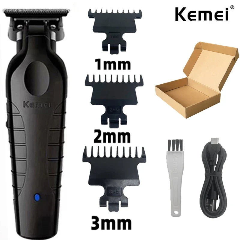Kemei KM-2299 Professional Hair Clipper 1200mAh Electric Hair Clippers USB Rechargeable Hair Trimmers Hair Cutting Machine Phones Icon