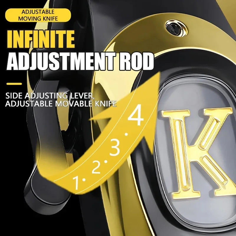 Kemei 1800 Professional Barber Hair Clippers Cordless Electric Hair Trimmers LCD Display Rechargeable Hair Cutting Kit for Men Noventix