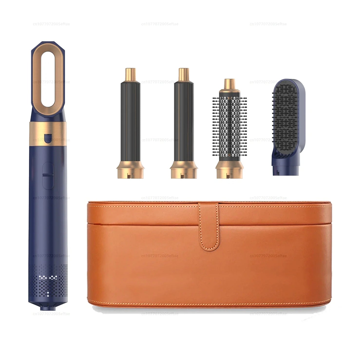 5 In 1 Styling Hair Dryer Electric Comb Negative Ion Professional Automatic Comb Curly Hair Straight Hair Comb Styling Tool Noventix