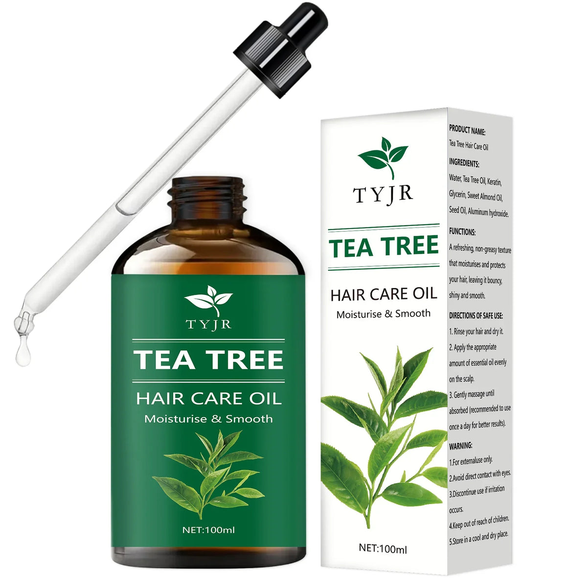 Tea tree essential oil for skin care, massage, shower, diffuser relaxing essential oil for face, body, nails, hair, eyelashes Blushimmer