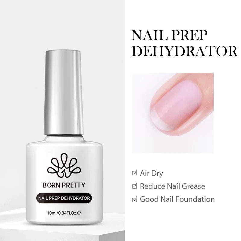 BORN PRETTY Milky White Jelly Nude Gel Nail Polish 10ml White Translucent Soak Off Gel Vernis Semi Permanent Need UV Light Cure Blushimmer