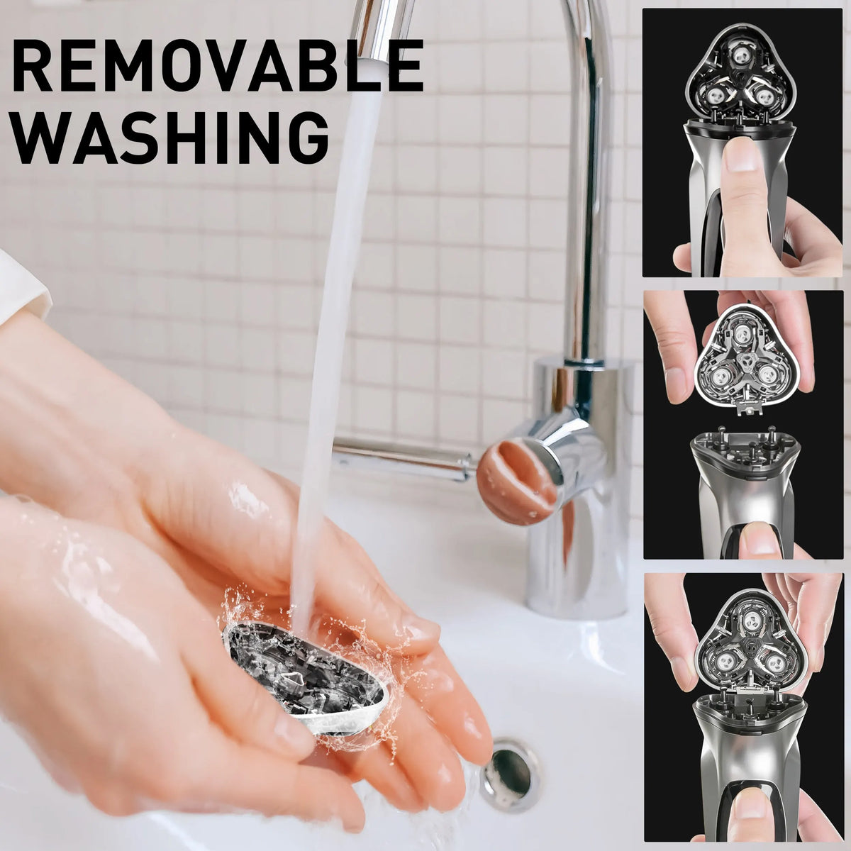 ENCHEN Blackstone Electrical Rotary Shaver for Men 3D Floating Blade Washable Type-C USB Rechargeable Shaving Beard Machine Phones Icon