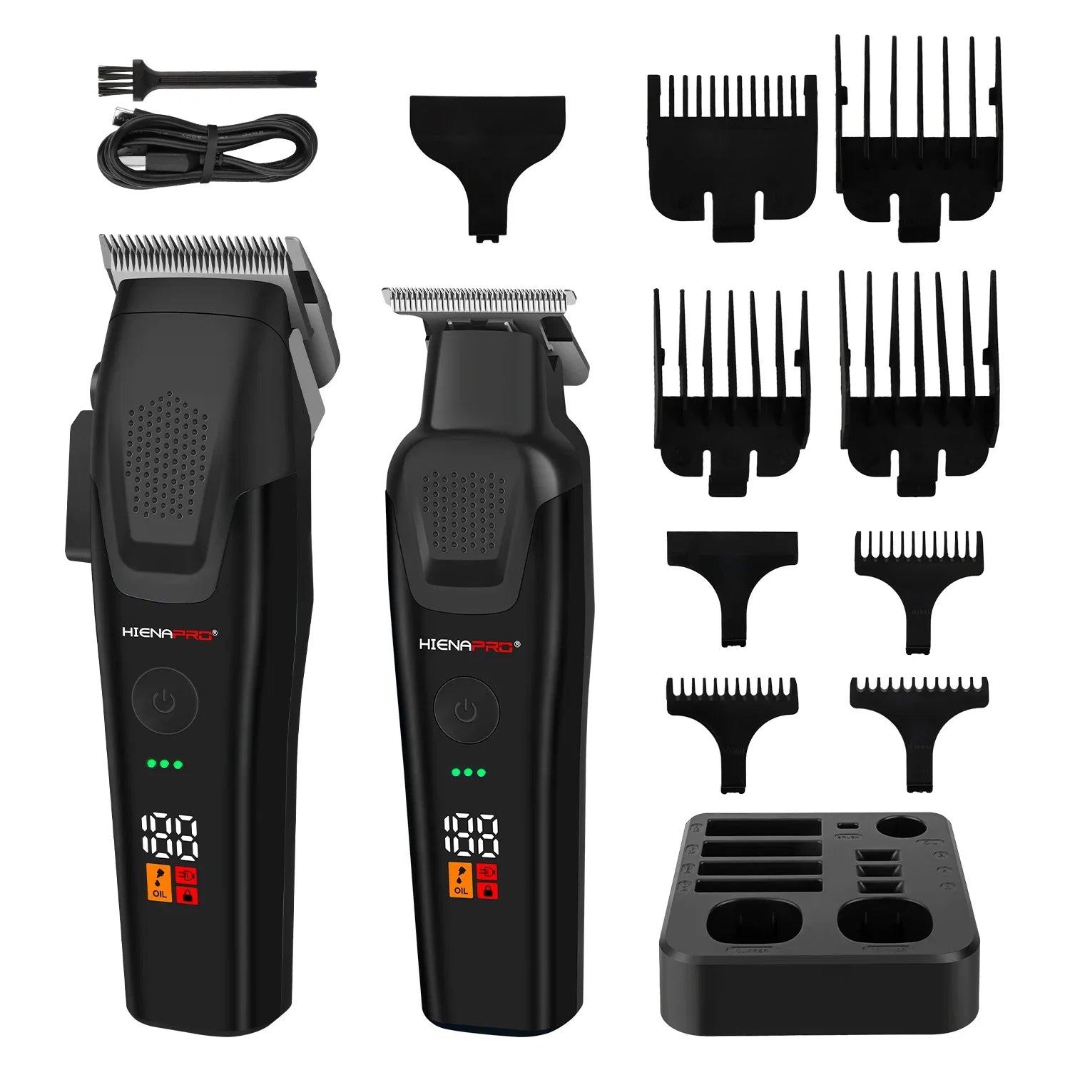 Professional Cordless Men's Barber Kit Electric Hair cutter hair Trimmer Machine Hair Cutting Machine Clipper gift for men Noventix