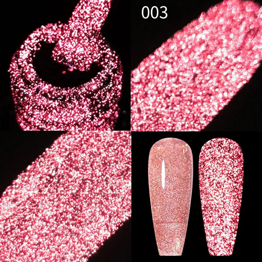 XEIJAYI Pink Cat Eye Gel Nail Polish Ceramic Magnetic Gel UV Semi-permanent Enamels Varnish Nail Supplies For Professionals Gel Blushimmer