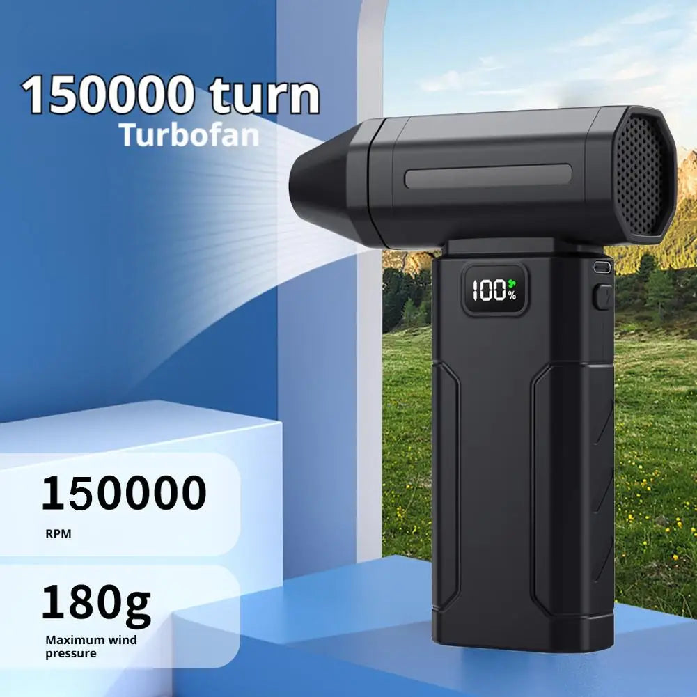 X8 Brushless Turbo Jet Fan Blower 150000RPM Powerful Electric Air Blower Vacuum Dust Cleaner Portable Dust Cleaner Violent Fan Selvanelle