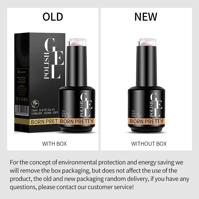 BORN PRETTY Milky Jelly Rubber Base Gel for Gel Nail Polish 15ml Russian Self-leveling Nude Color Soak Off Semi Permanent UV Gel Blushimmer
