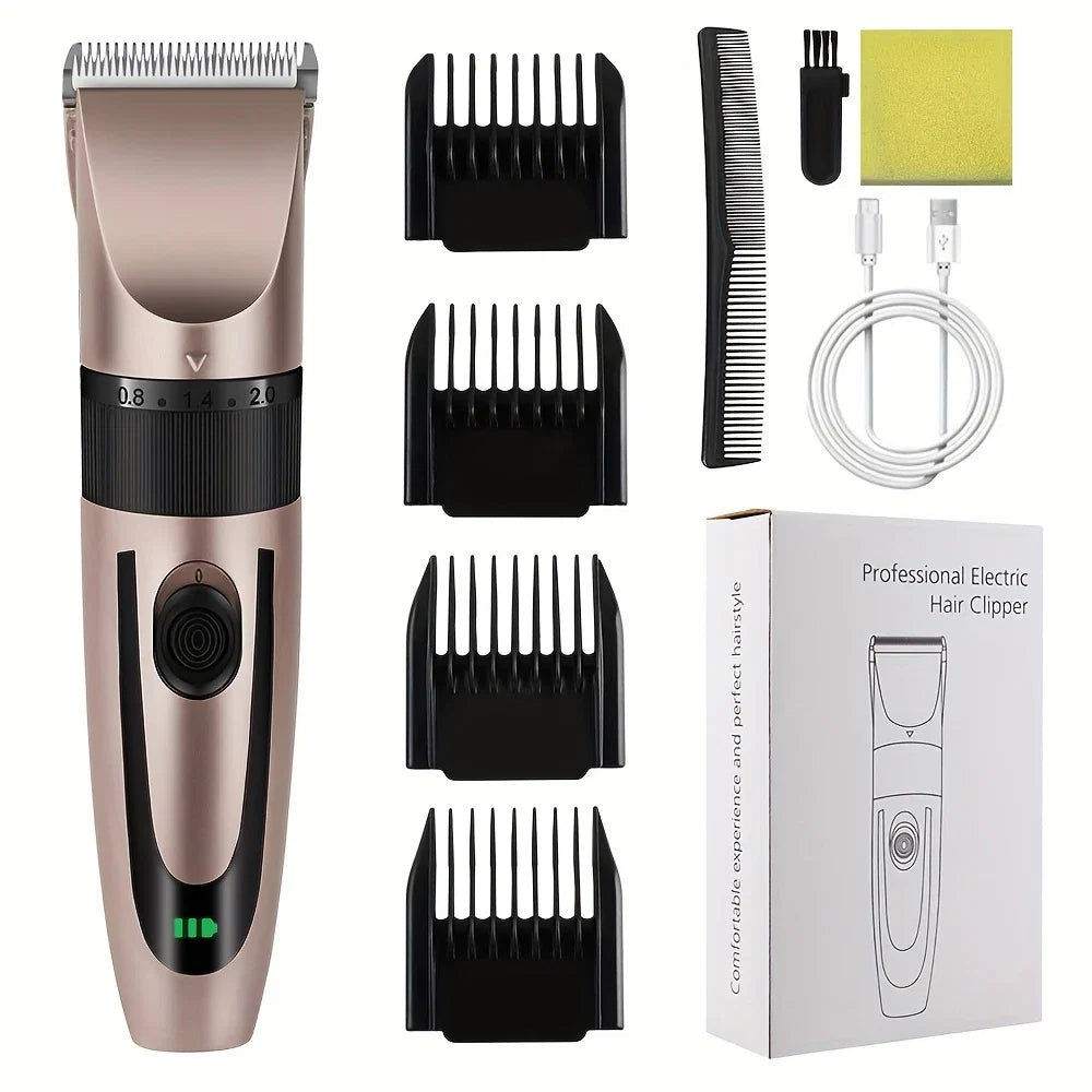 Electric Hair Trimmer Shaver Home Trimmers for Men Hair Clipper Professional Rechargeable Shavers Barber hair Cutting Machine Noventix