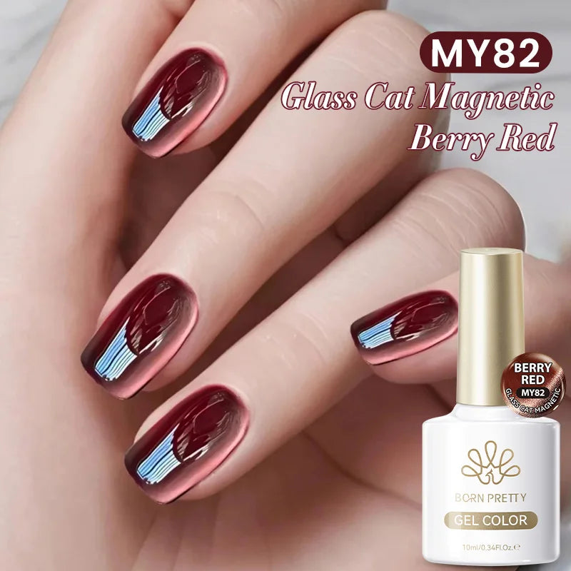 BORN PRETTY 117 Colors Cat Magnetic Gel Nail Polish 10ml Full Coverage Varnish Semi Permanent Super Gorgeous Nails Manicure Blushimmer